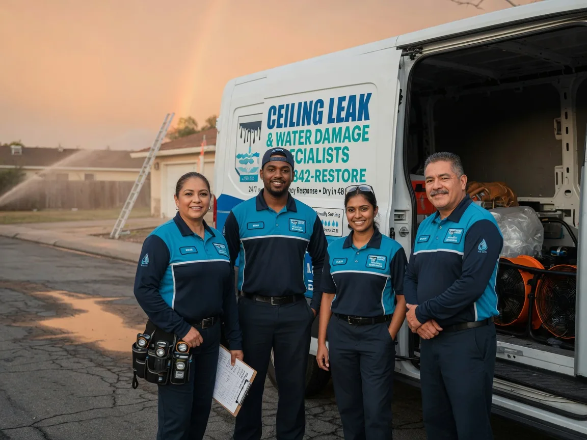 Ceiling Leak Cleanup company in Waterford, WI